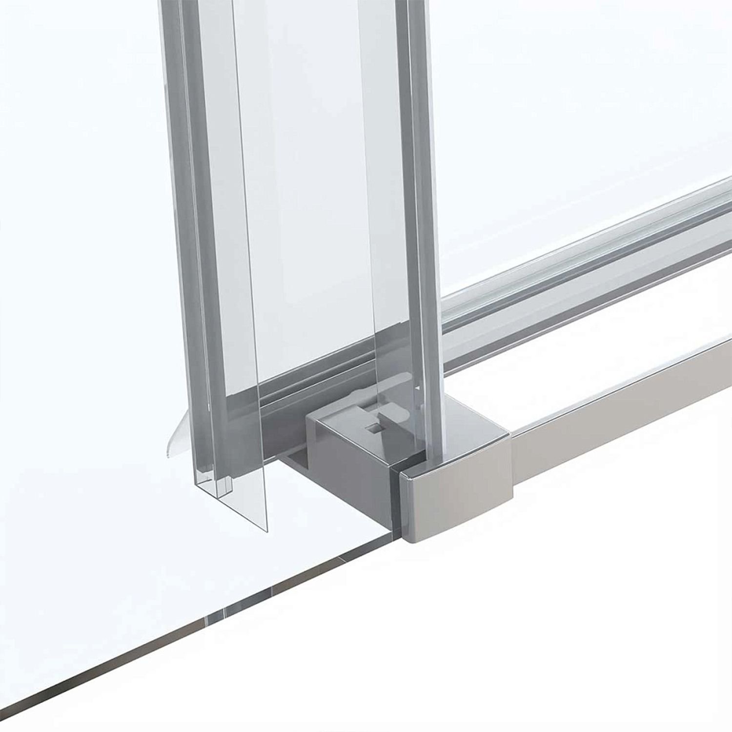 Душевая дверь Vincea (Винчея) Como Soft VDS-1CS130CL, 1300, хром, стекло прозрачное