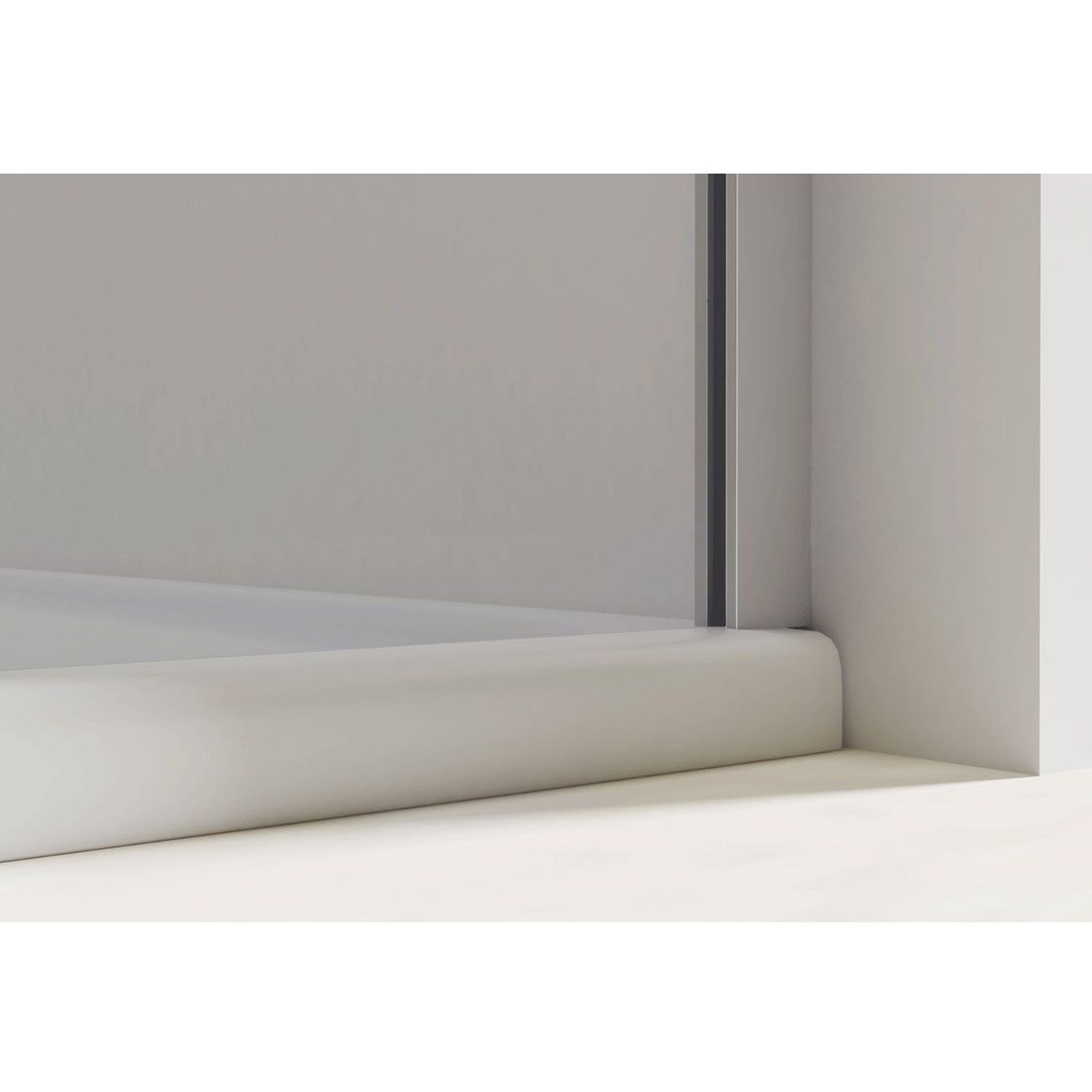 Душевая дверь Vincea (Винчея) Extra VDP-1E1112CLGM, 1100/1200, вороненая сталь, стекло прозрачное