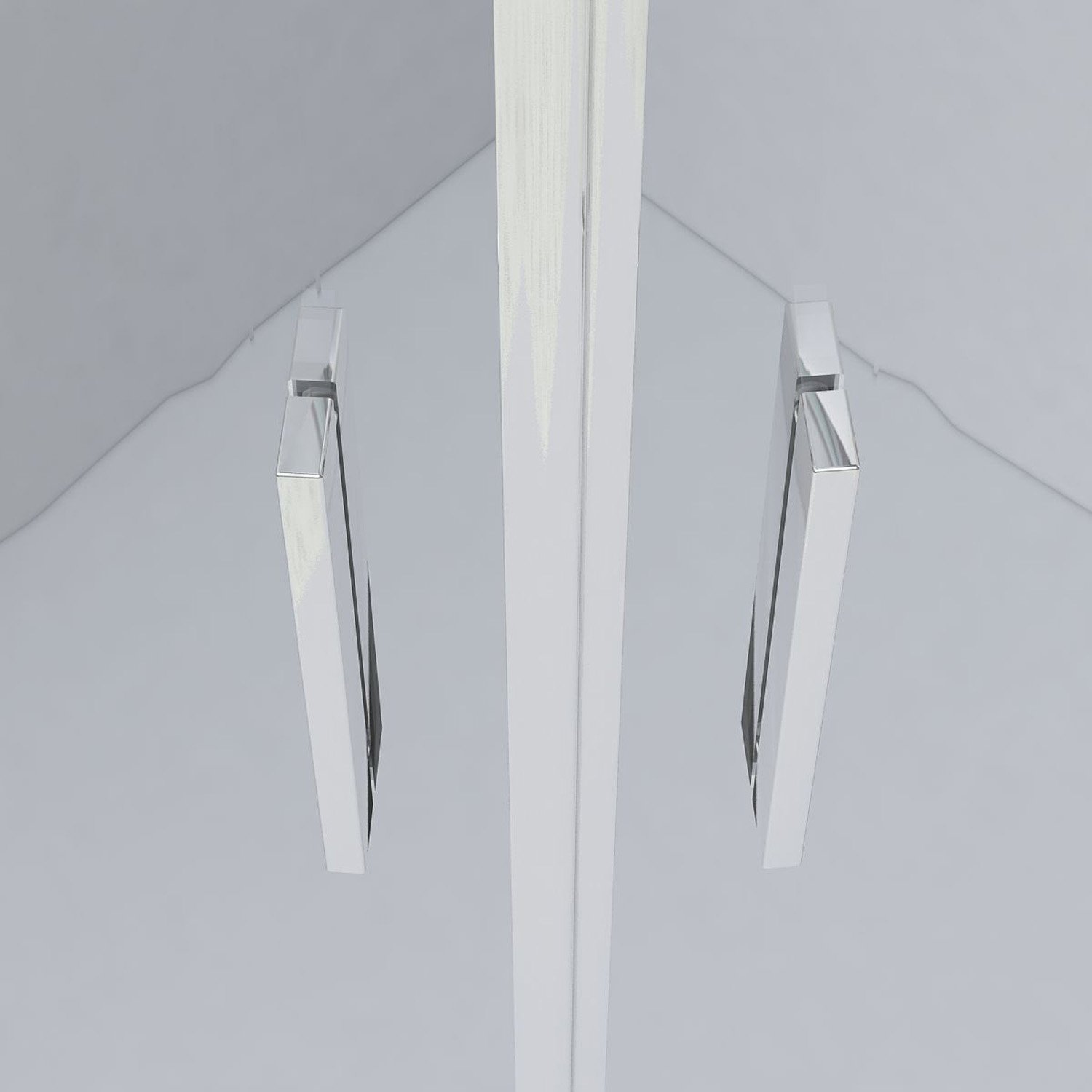 Душевой уголок Vincea (Винчея) Garda VSS-1G900CGB, 900х900 мм (габариты площадки) черный, стекло тонированное