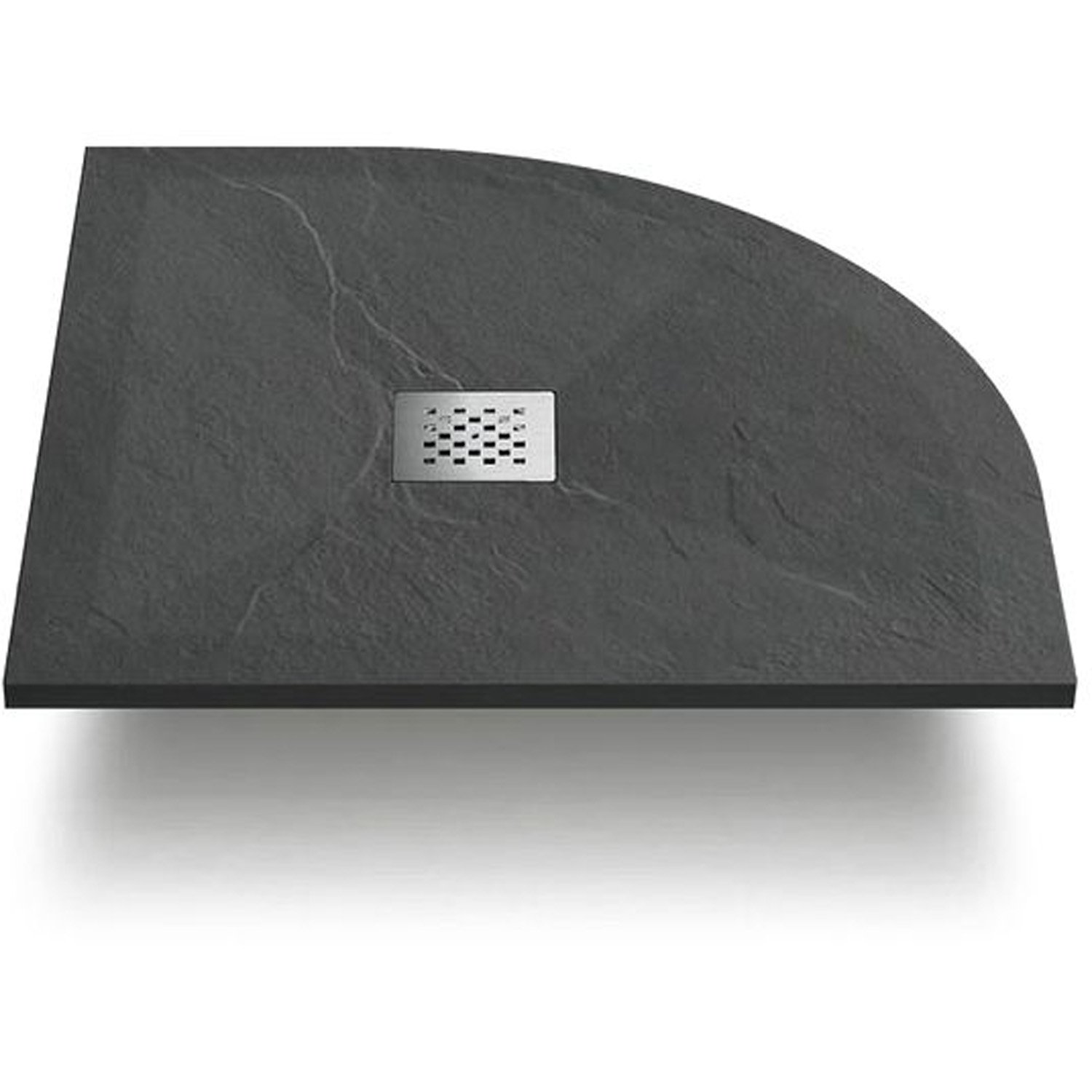 Поддон для душа Vincea (Винчея) из искусственного камня VST-4SQ9090A, 900х900х25, антрацит