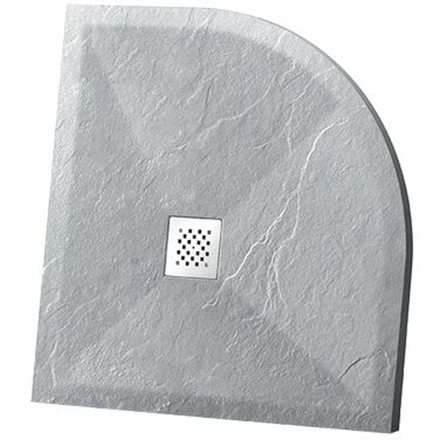 Поддон для душа Vincea (Винчея) из искусственного камня VST-4SQ9090G, 900х900х25, серый