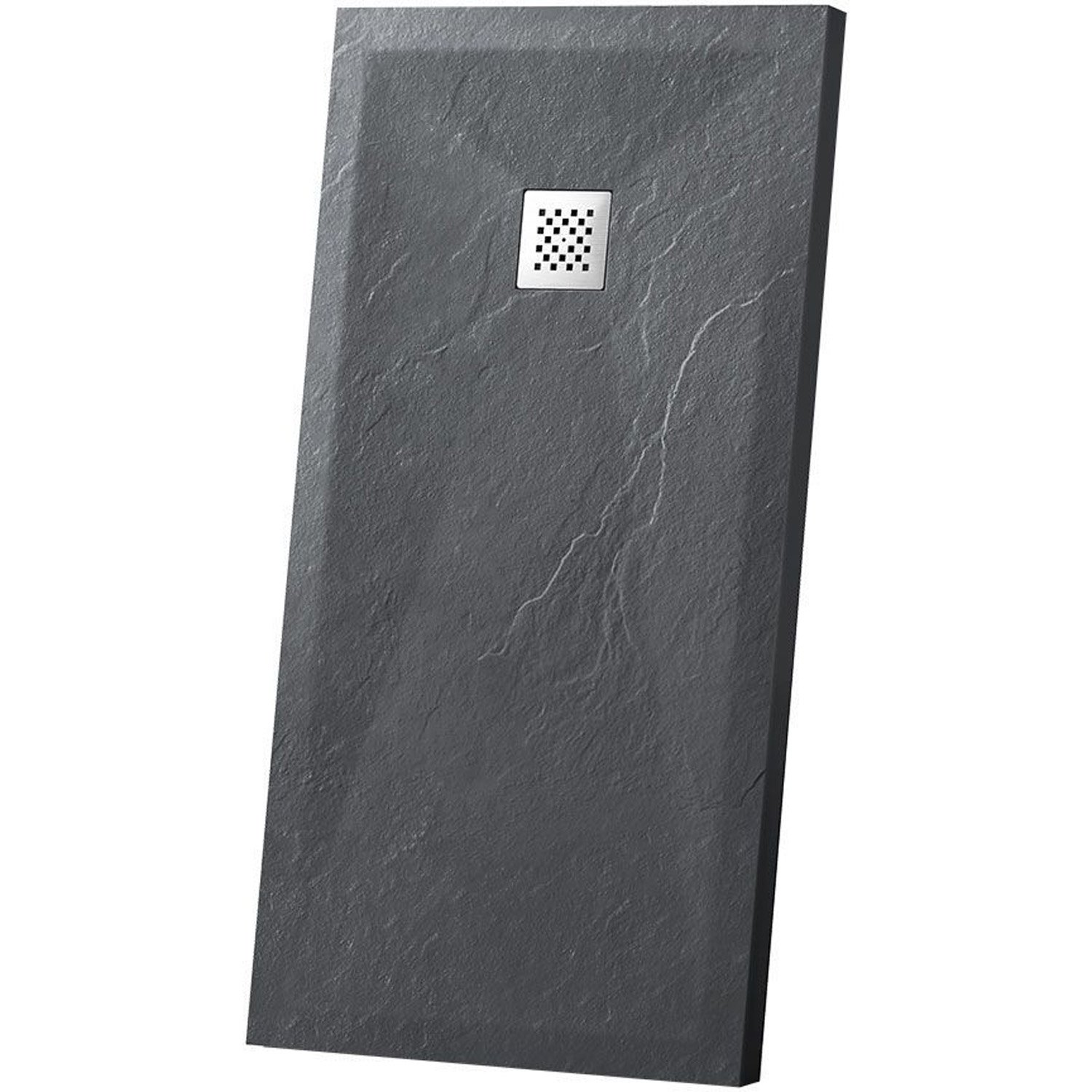 Поддон для душа из искусственного камня Vincea (Винчея) VST-4SR8011A, 1100х800х25, антрацит