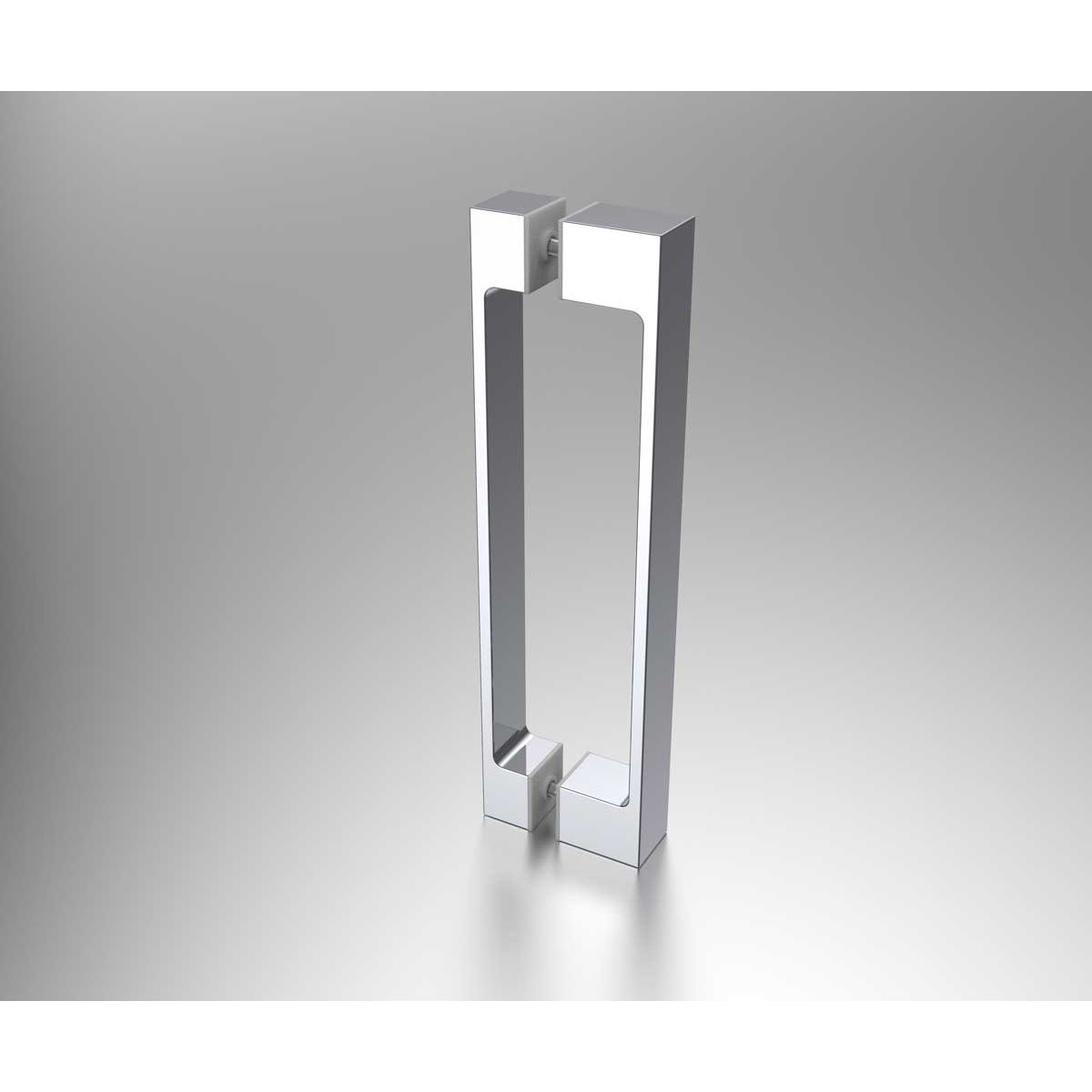 Душевая дверь Vincea (Винчея) Alpha, 1100 мм, черный, стекло прозрачное VDS-3AL110CLB