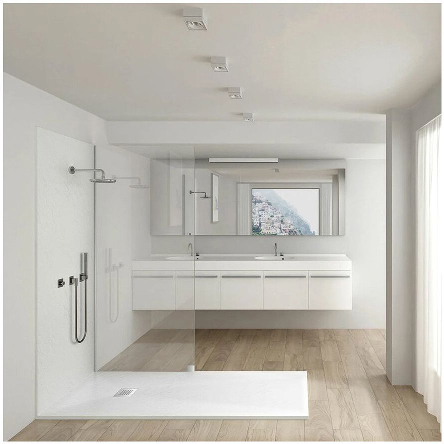 Поддон для душа Vincea (Винчея) из искусственного камня VST-4SR9012W, 1200х900х25, белый матовый