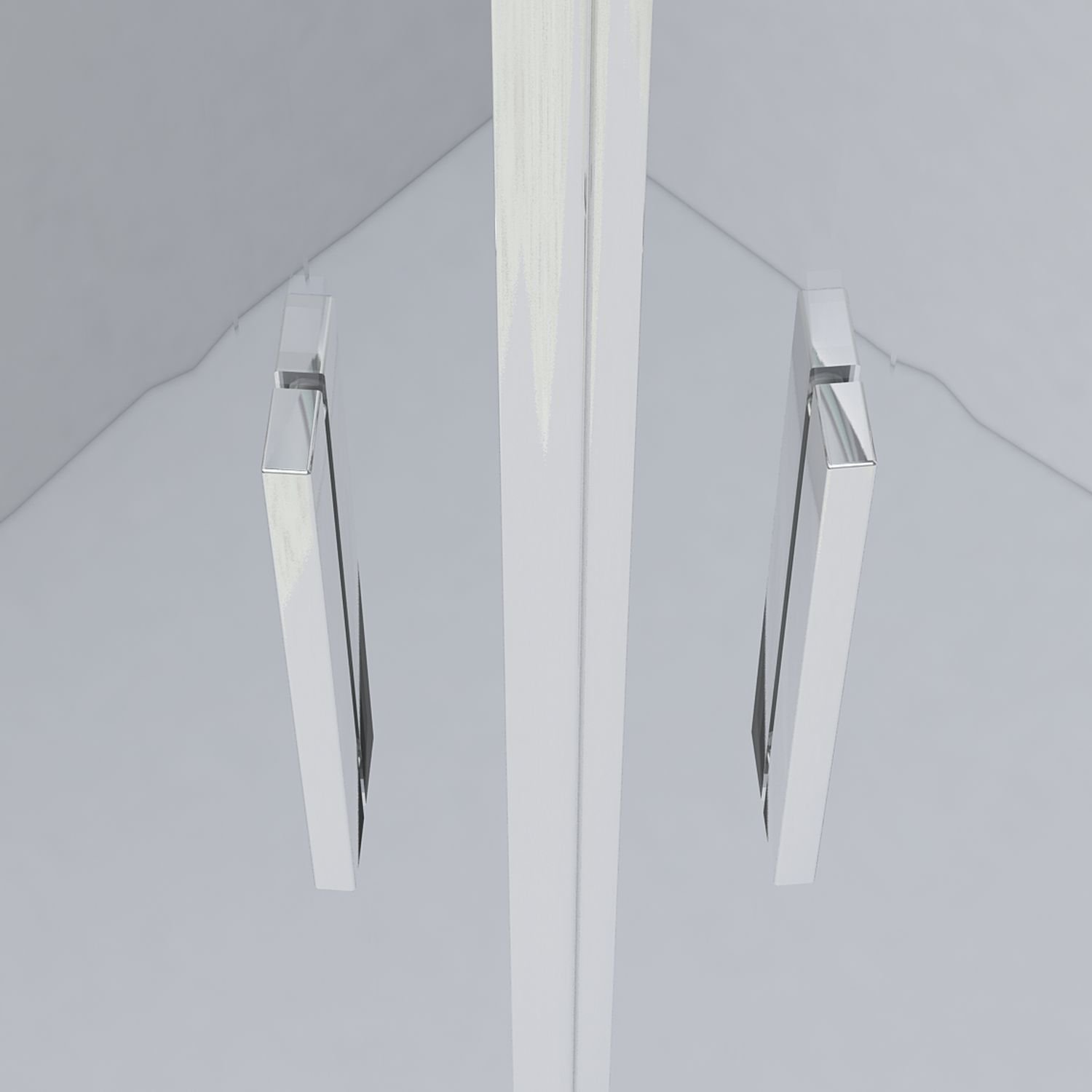 Душевой уголок Vincea (Винчея) Garda VSS-1G800CL, 800х800 мм (габариты площадки) хром, стекло прозрачное