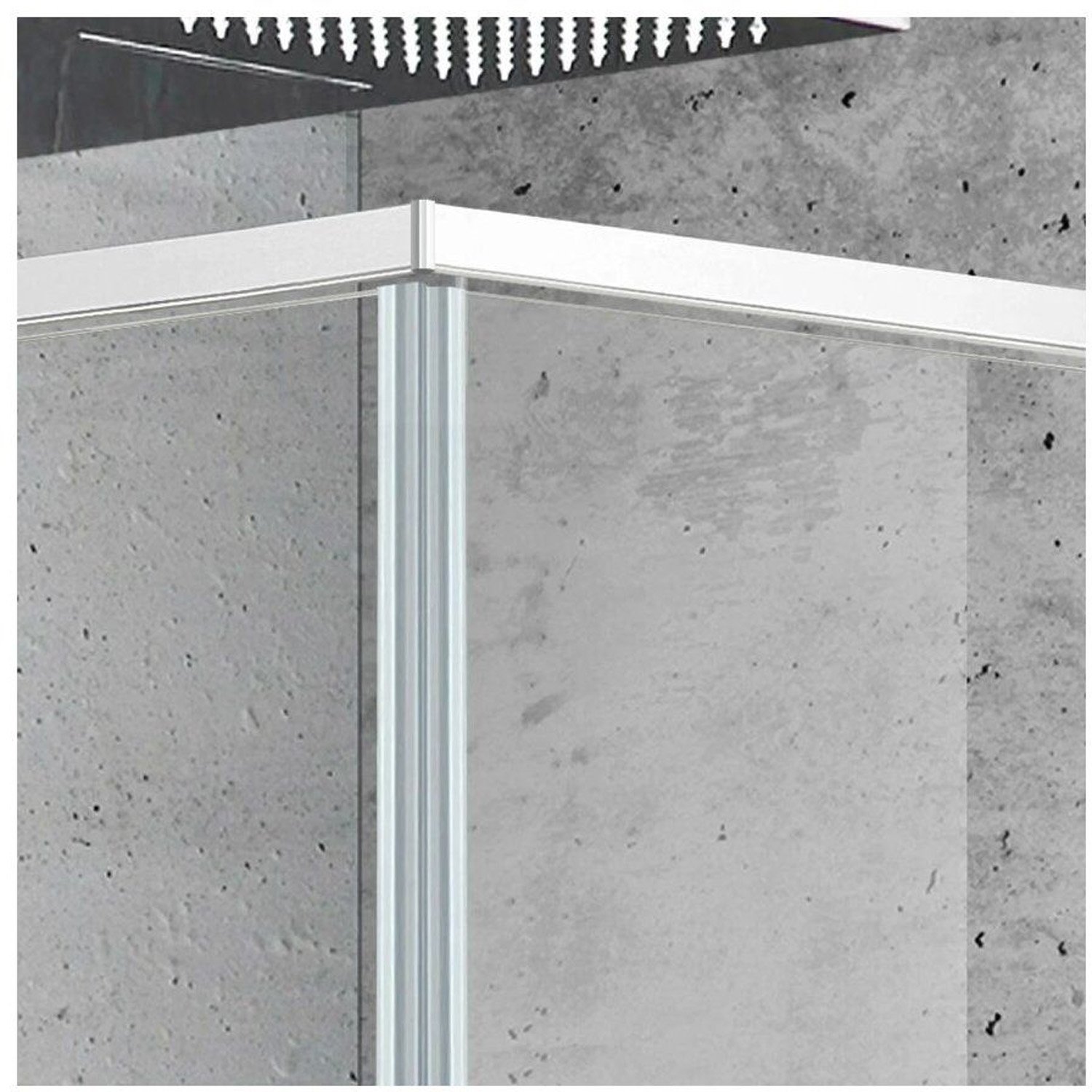 Душевой уголок Vincea (Винчея) Slim VSS-2SL900CL, 900х900 мм (габариты площадки) хром, стекло прозрачное