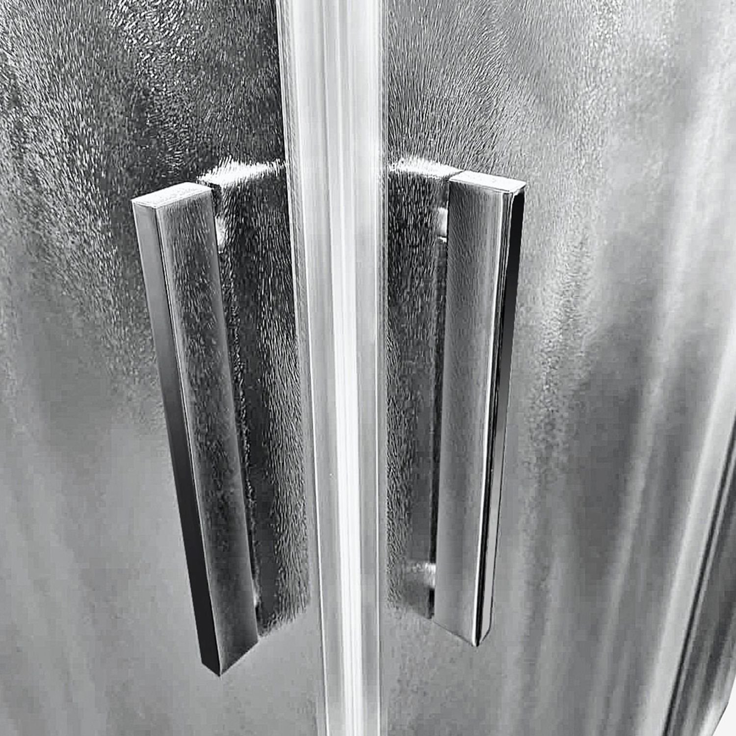 Душевой уголок Vincea (Винчея) Garda VSS-1G8090CH, 900х800 мм (габариты площадки) хром, стекло шиншилла