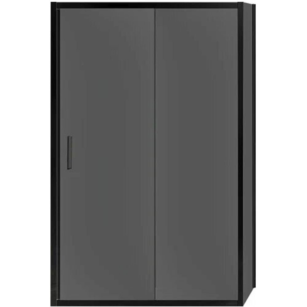 Душевой уголок Vincea (Винчея) Garda VSR-1G9012CGB, 1200х900 мм (габариты площадки) черный, стекло тонированное