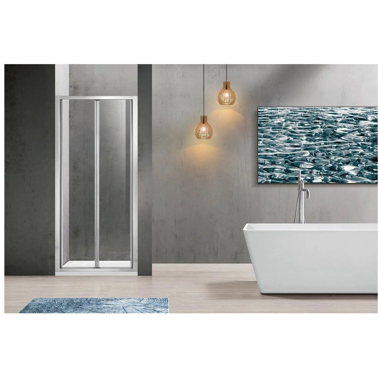 Душевая дверь Vincea (Винчея) Garda VDB-1G800CL, 800, хром, стекло прозрачное