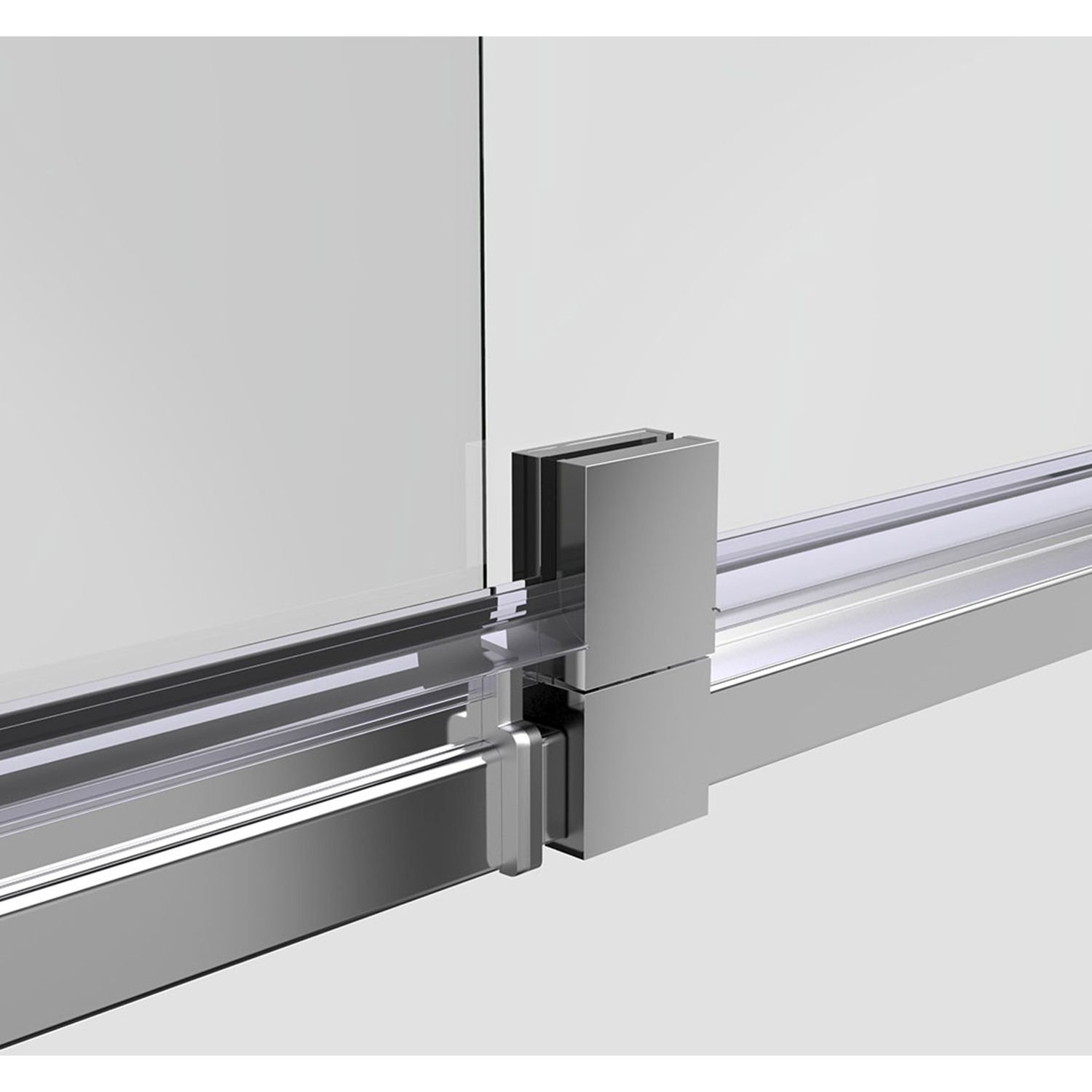 Душевой уголок Vincea (Винчея) Intra VSR-1I901080CH, 900/1000х800 мм (габариты площадки) хром, стекло шиншилла