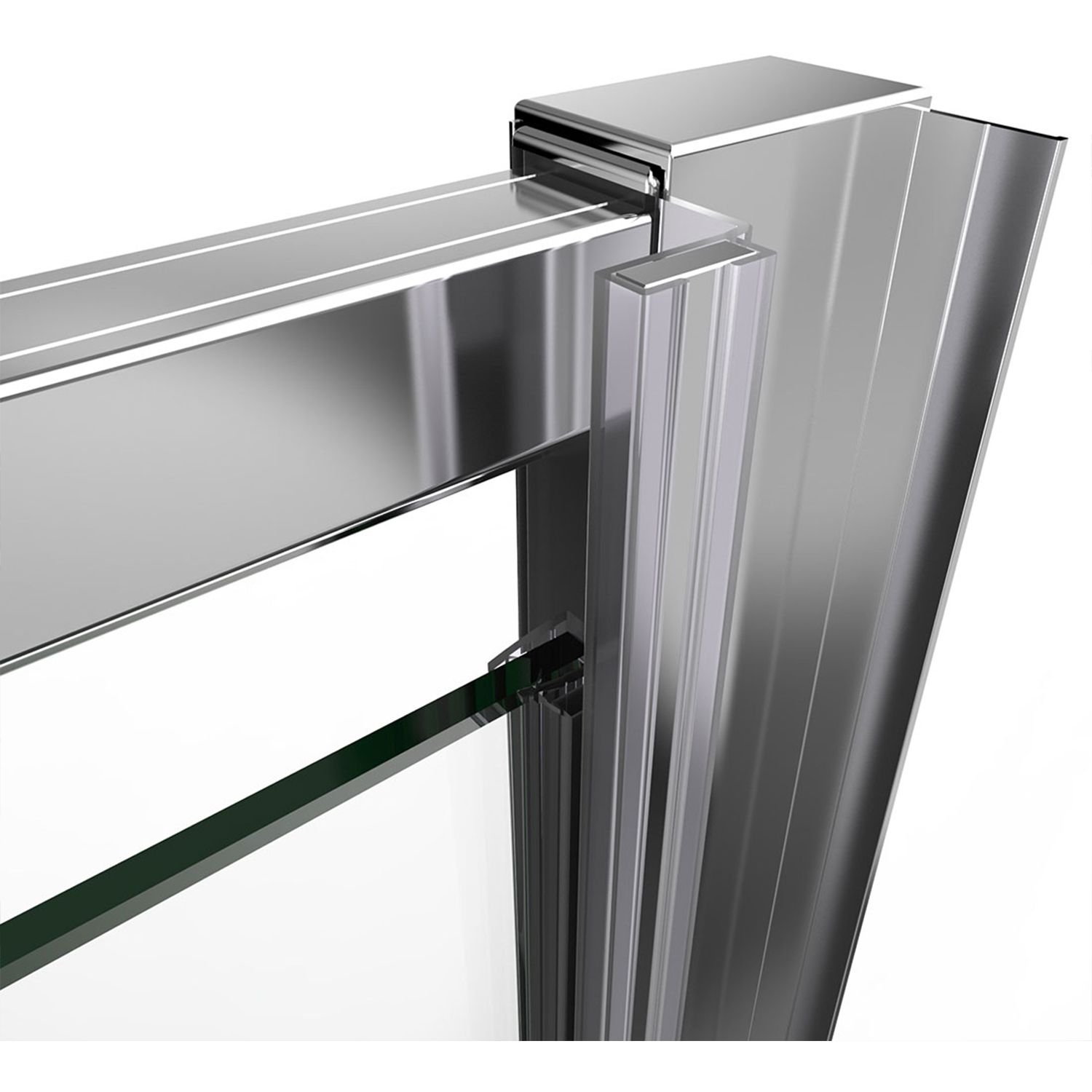 Душевая дверь Vincea (Винчея) Intra VDP-1I8090CH, 800/900, хром, стекло шиншилла