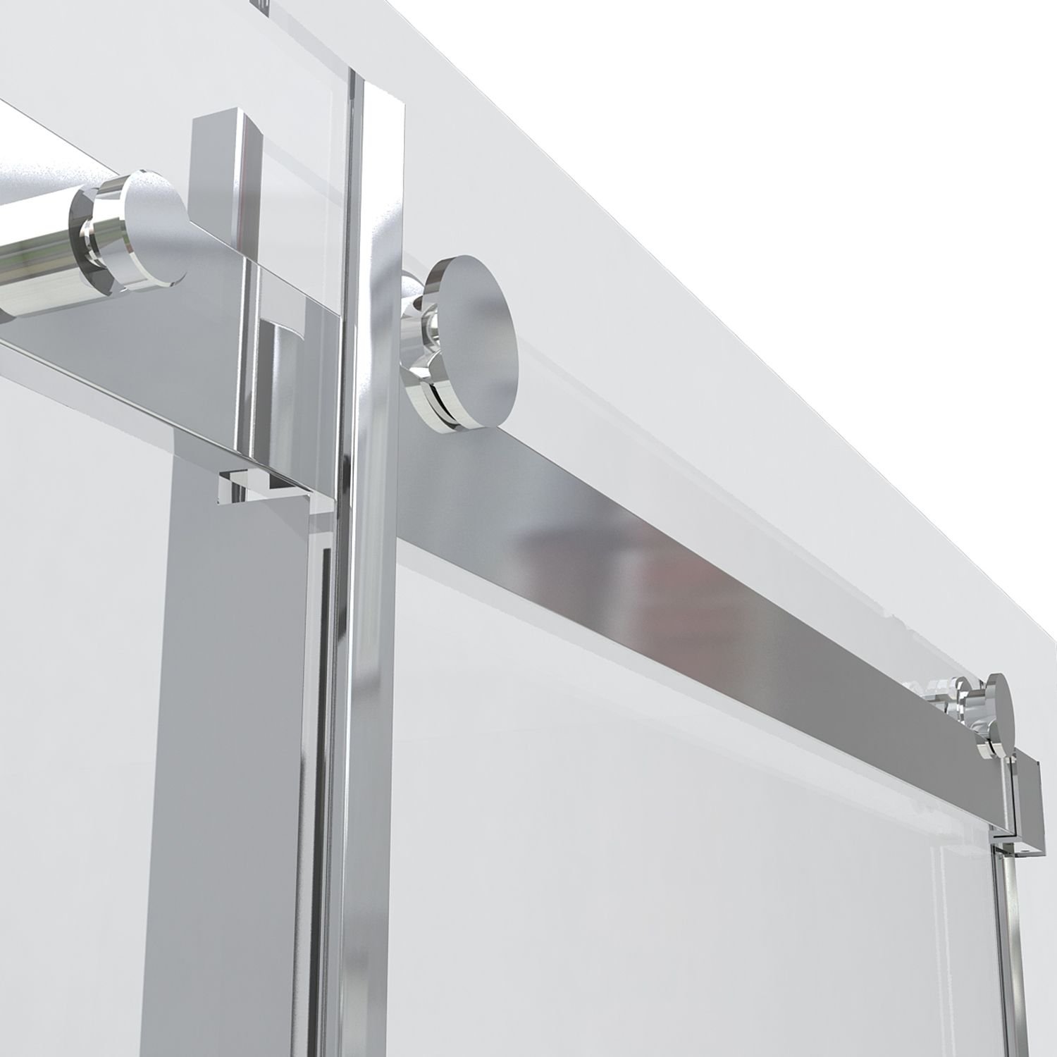 Душевой уголок Vincea (Винчея) Como VSR-1C8014CL, 1400х800 мм (габариты площадки) хром, стекло прозрачное