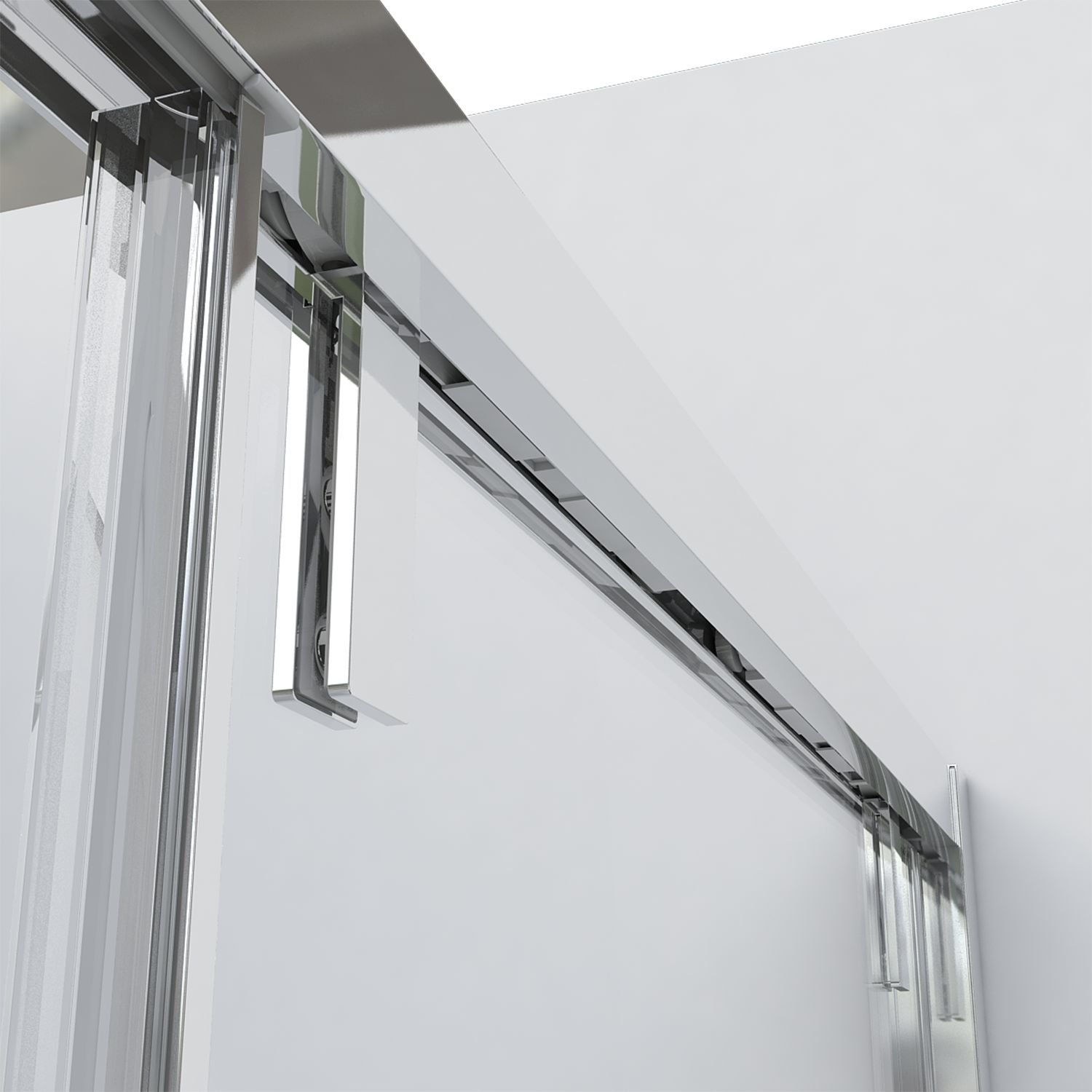 Душевая дверь Vincea (Винчея) Lugano VDS-1L130CL-1, 1300, хром, стекло прозрачное