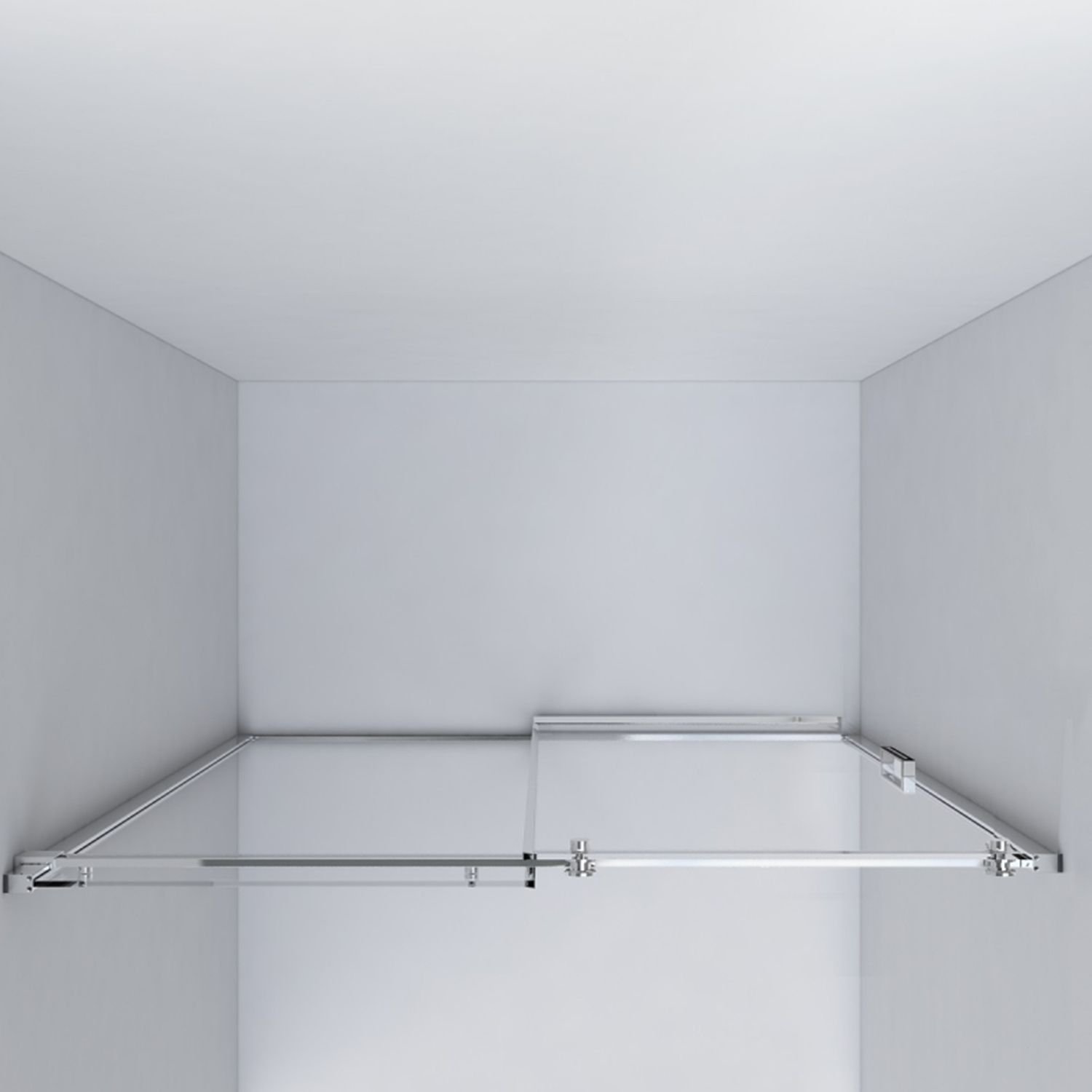 Душевая дверь Vincea (Винчея) Como VPS-1C130CLB, 1300, черный матовый, стекло прозрачное