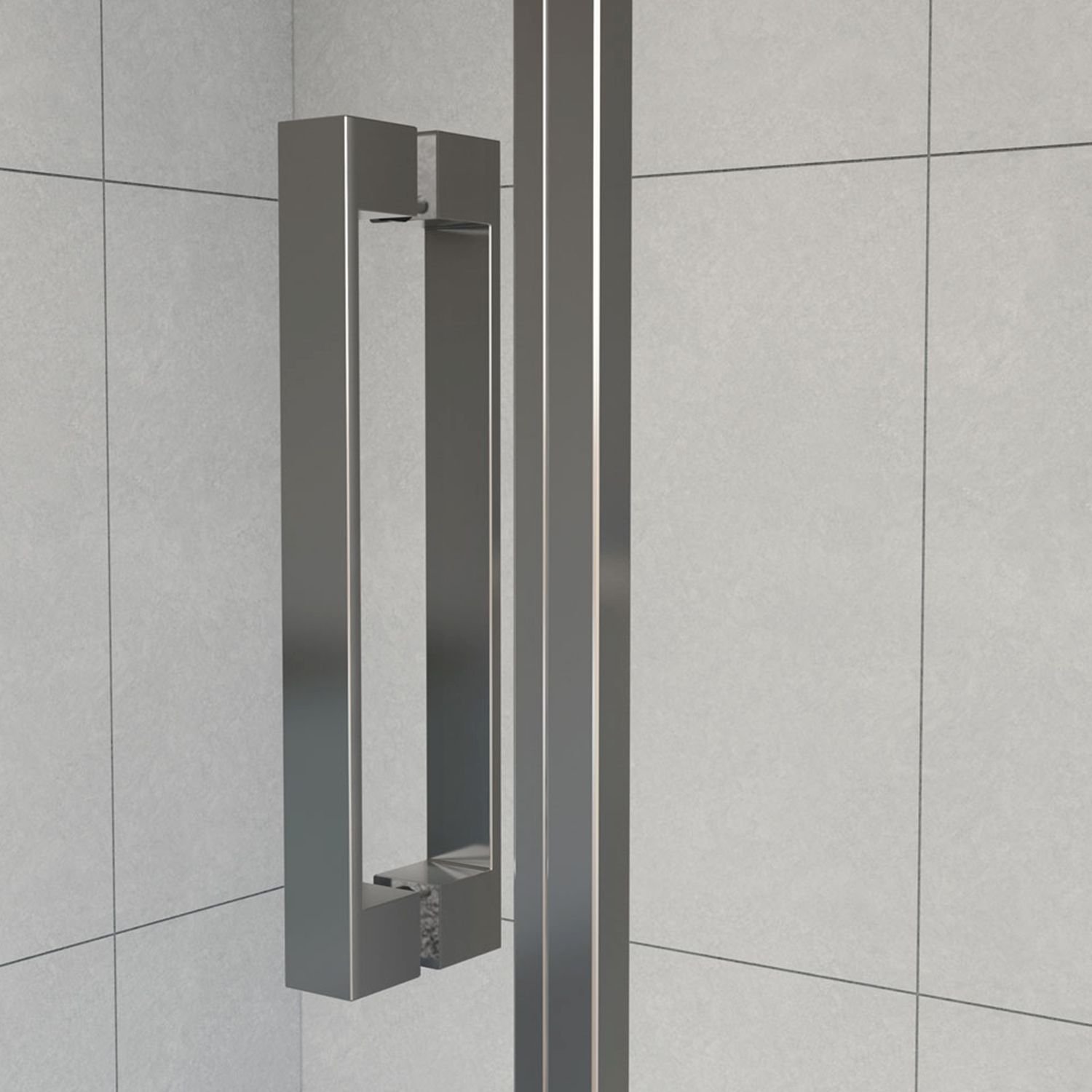 Душевая дверь Vincea (Винчея) Flex VDP-1F900CLB, 900, черный, стекло прозрачное