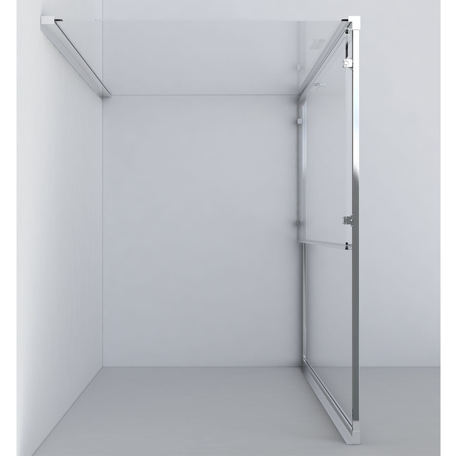 Душевой уголок Vincea (Винчея) Garda VSR-1G1013CLB, 1300х1000 мм (габариты площадки) черный, стекло прозрачное