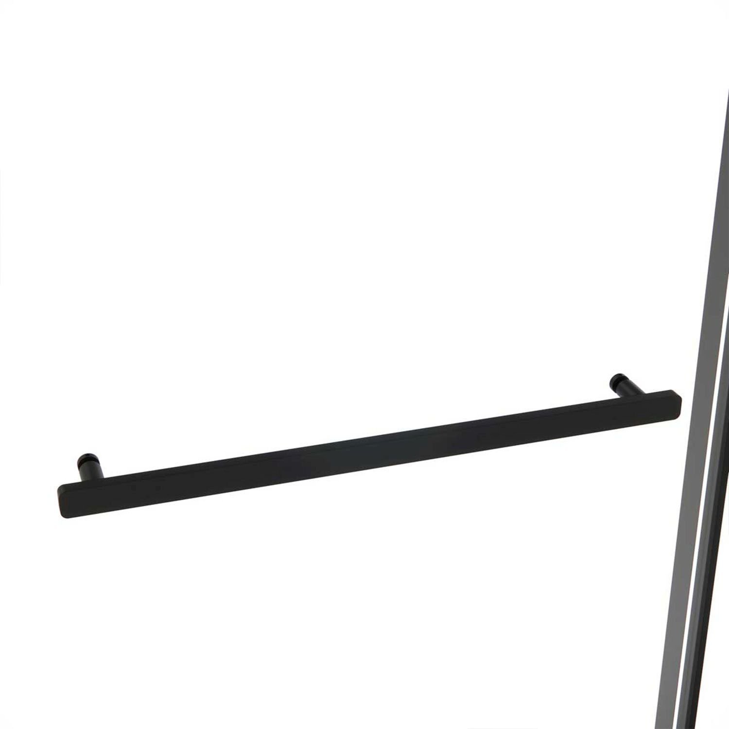 Душевой уголок Vincea (Винчея) Slim Soft VSR-1SS1013CLB, 1300х1000 мм (габариты площадки) черный, стекло прозрачное