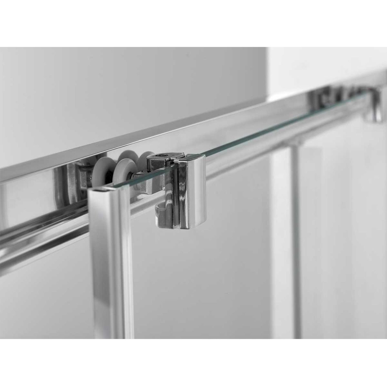 Душевой уголок Vincea (Винчея) Alpha VSS-3AL900CLB, 900х900 мм (габариты площадки) черный, стекло прозрачное