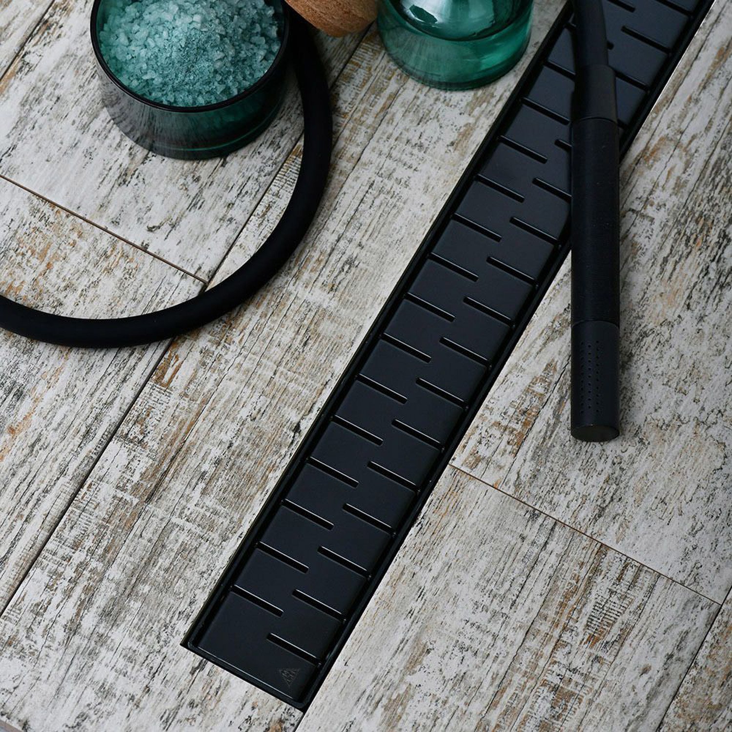 Душевой лоток MCH, Veconi (Векони) Medium Black 750 мм (V750MB)