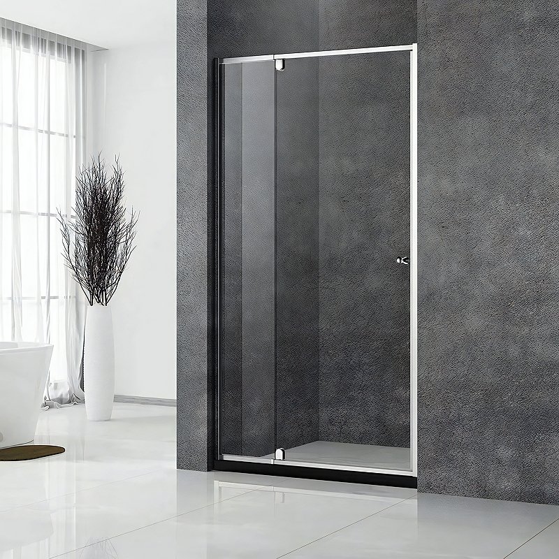 Душевая дверь Veconi (Векони) Premium Trento VN32-100-01-C5 стекло прозрачное 5 и 6 мм 1950х1000 ммхром