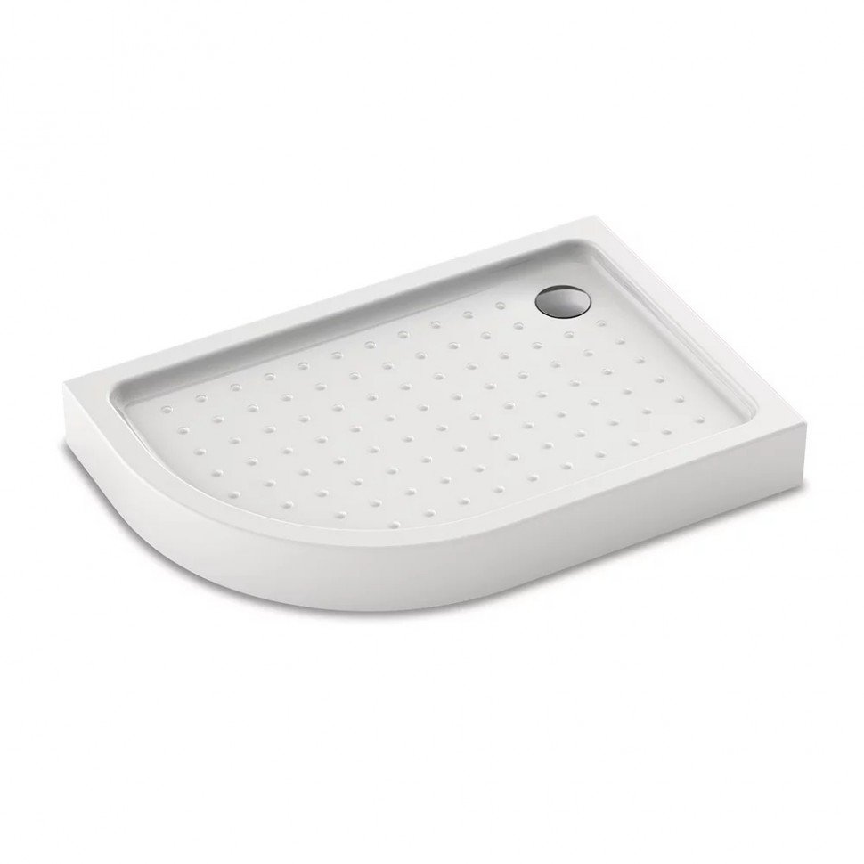 Душевой поддон Veconi (Векони) Tezeo TZ55L-12080-C5 Акриловый 1200x800x150 белый, асимметричный, левый