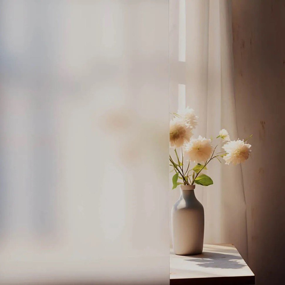 Душевая перегородка Veconi (Векони) Korato KR81FR-100-07-C4 Стекло матовое 8 мм, 2000х1000 мм, хром