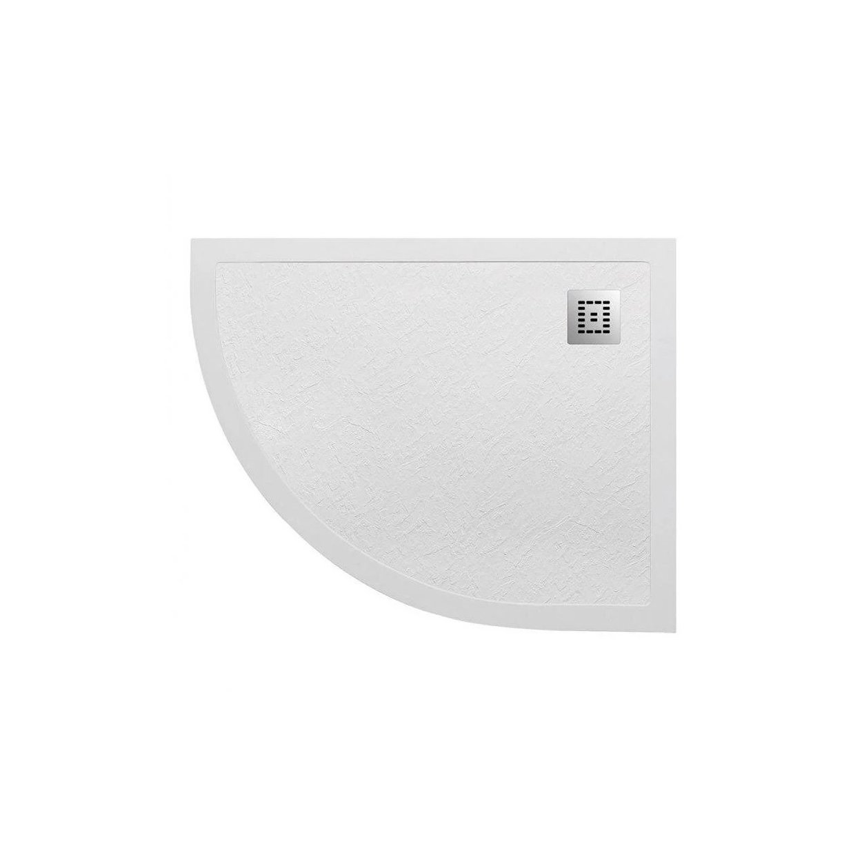 Поддон из искусственного мрамора BelBagno (Бельбагно) TRAY-MR-UNO-RH-120/90-550-35-W-R белый (1200х35х900)