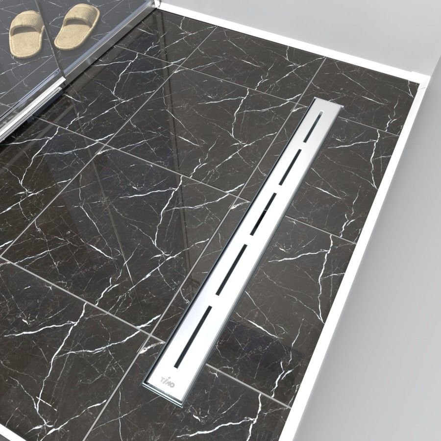 Душевой лоток Timo (Тимо) Drain Protect 700 DP20700-SG20700 с вставкой SG20, Сатин