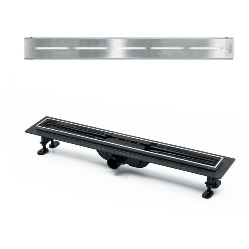 Душевой лоток Timo (Тимо) Super Plast 600 SP10600-SG10600 с порогами и вставкой SG10