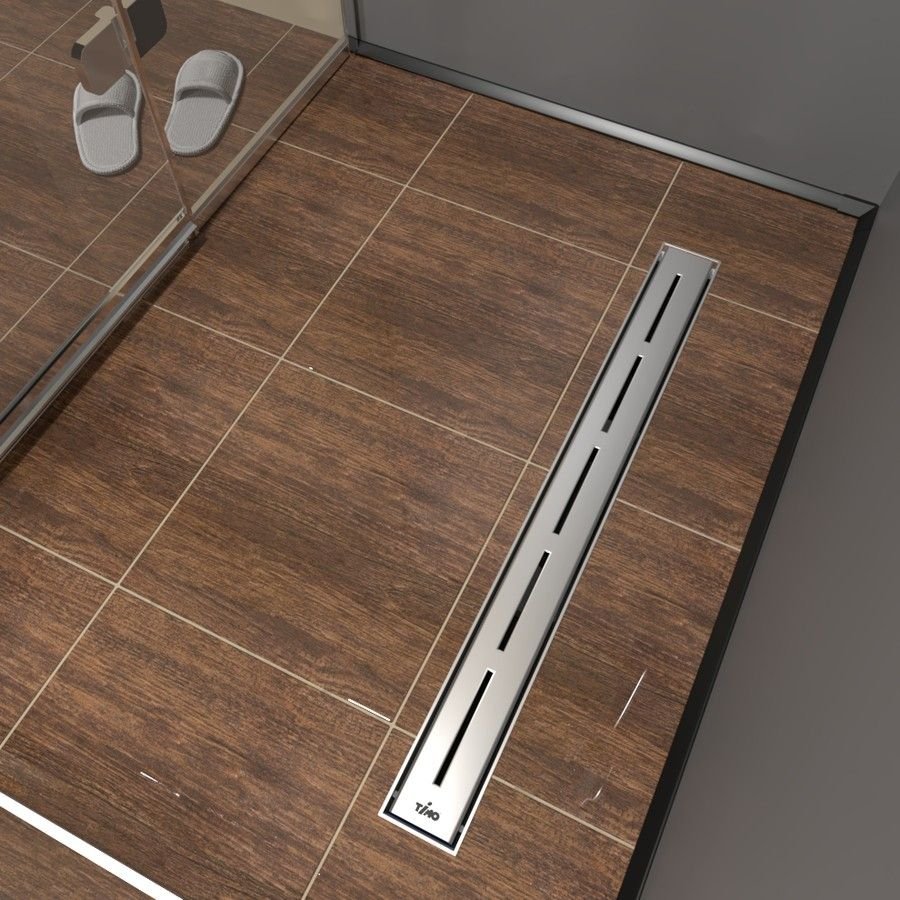 Душевой лоток Timo (Тимо) Super Plast 600 SP10600-SG10600 с порогами и вставкой SG10