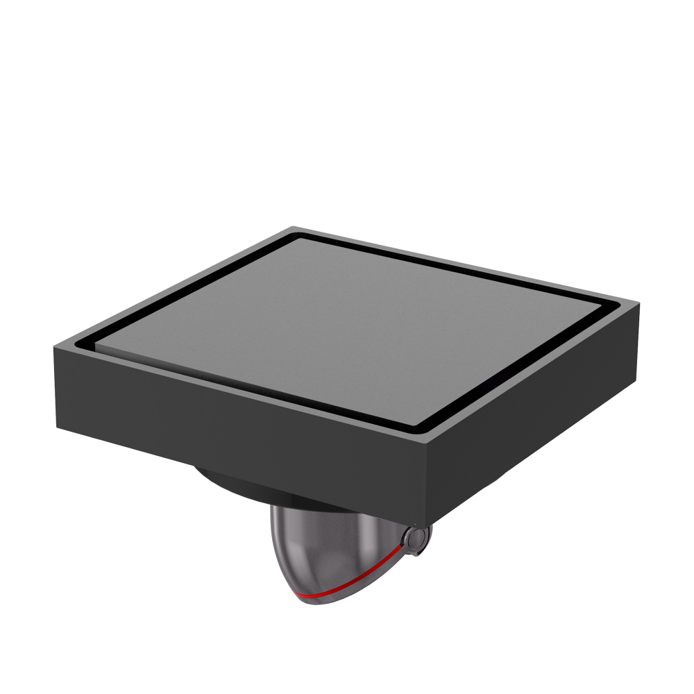 Душевой трап Abber (Аббер) AE792100B черный матовый