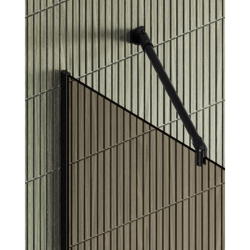 Душевая перегородка Maybahglass (Майбахгласс) в узком профиле 1950х890 мм, Стекло 8 мм Бронза MGD-691-6у