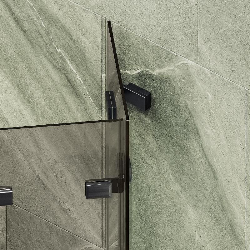 Шторка для ванны Maybahglass (Майбахгласс) складная 4 секции 1400х980 мм, Стекло 6 мм Бронза MGV-585-6