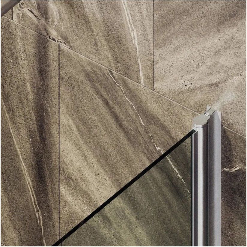 Шторка для ванны поворотная на монопетле Maybahglass (Майбахгласс) 1400х800 мм, стекло 8 мм Бесцветное MGV-632-5