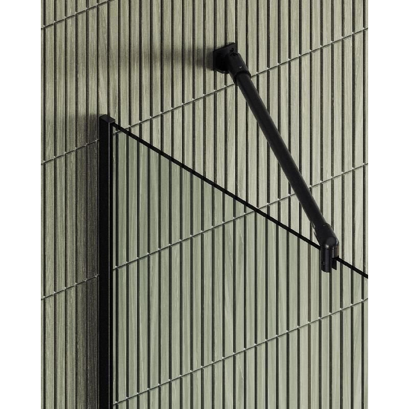 Душевая перегородка Maybahglass (Майбахгласс) в узком профиле 1950х1090 мм, Стекло 8 мм Бесцветное MGD-677-6у