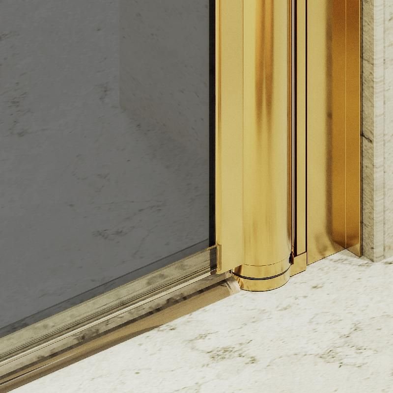 Душевая дверь Maybahglass (Майбахгласс) на монопетле 1980х800 мм, Стекло 6 мм Графит MGD-806-3