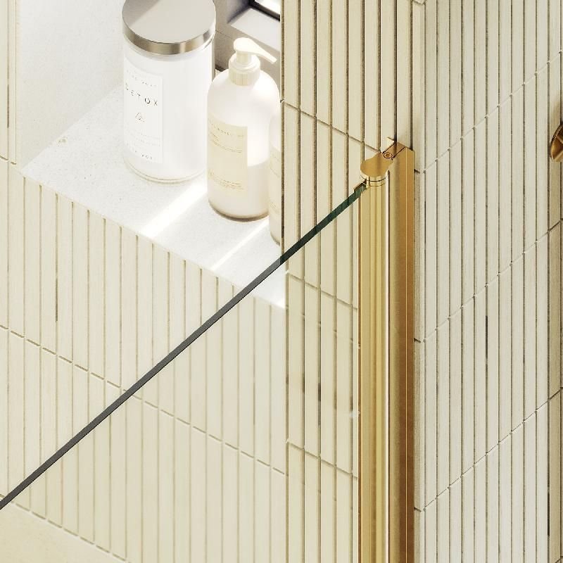 Душевая дверь Maybahglass (Майбахгласс) на монопетле 1980х900 мм, Стекло 6 мм Бесцветное MGD-809-3