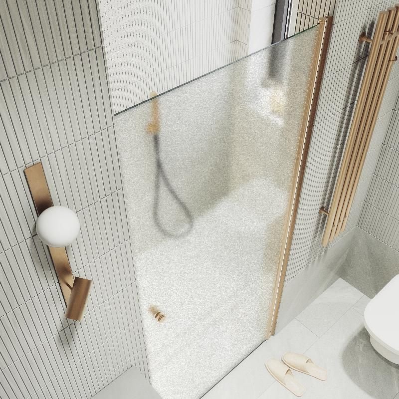 Душевая дверь Maybahglass (Майбахгласс) на монопетле 1980х900 мм, Стекло 6 мм Сатин MGD-814-2