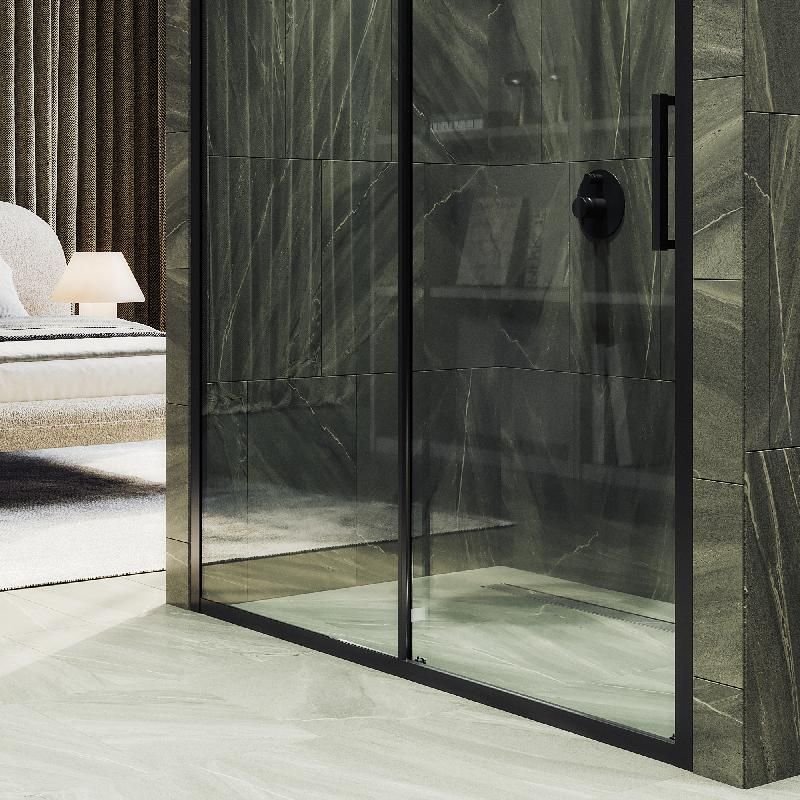 Душевая дверь Maybahglass (Майбахгласс), раздвижная,6 мм , Стекло Бесцветное,1950х1200 мм MGD-1276-6