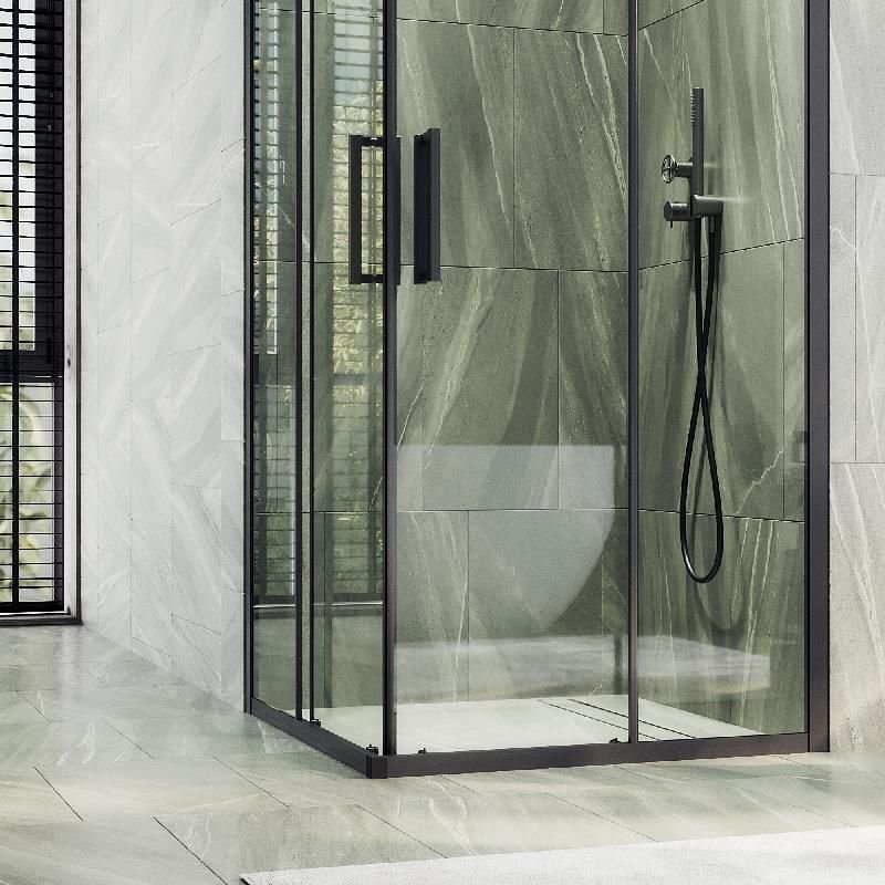 Душевой угол Maybahglass (Майбахгласс), раздвижной ,6мм , Стекло Бесцветное,90х90 см MGY-1323-6