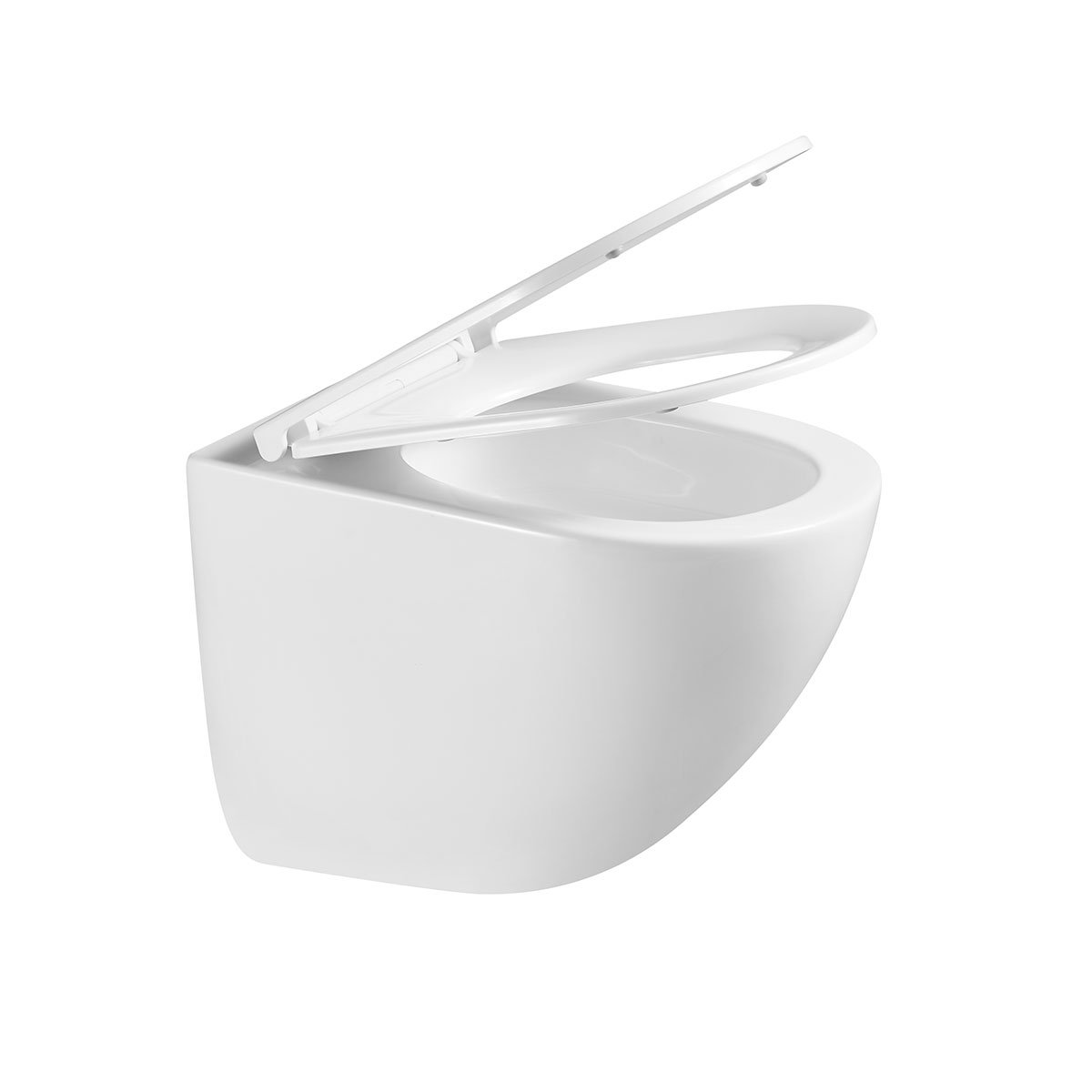 Унитаз подвесной Vincea (Винчея) Bien VT1-51T Tornado, цвет белый, ультратонкое soft-close сиденье