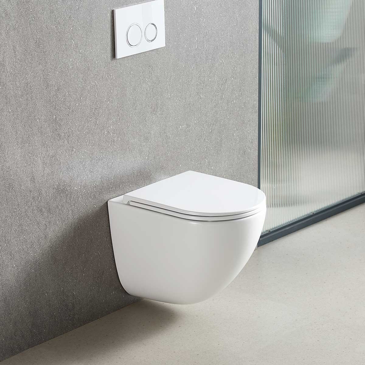 Унитаз подвесной Vincea (Винчея) Bien VT1-51T Tornado, цвет белый, ультратонкое soft-close сиденье