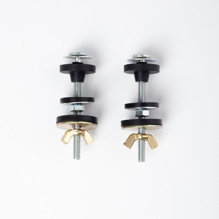 Комплект крепления бачка к унитазу Iddis (Иддис), металл, 2 шт, M6x75, 907M6752SK