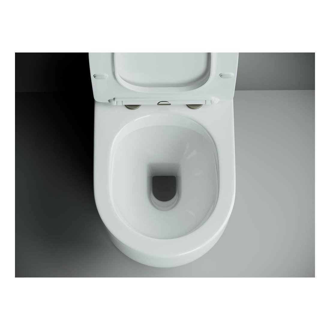 Унитаз напольный, приставной Ceramicanova (Керамиканова) Metropol CN4001 Белый