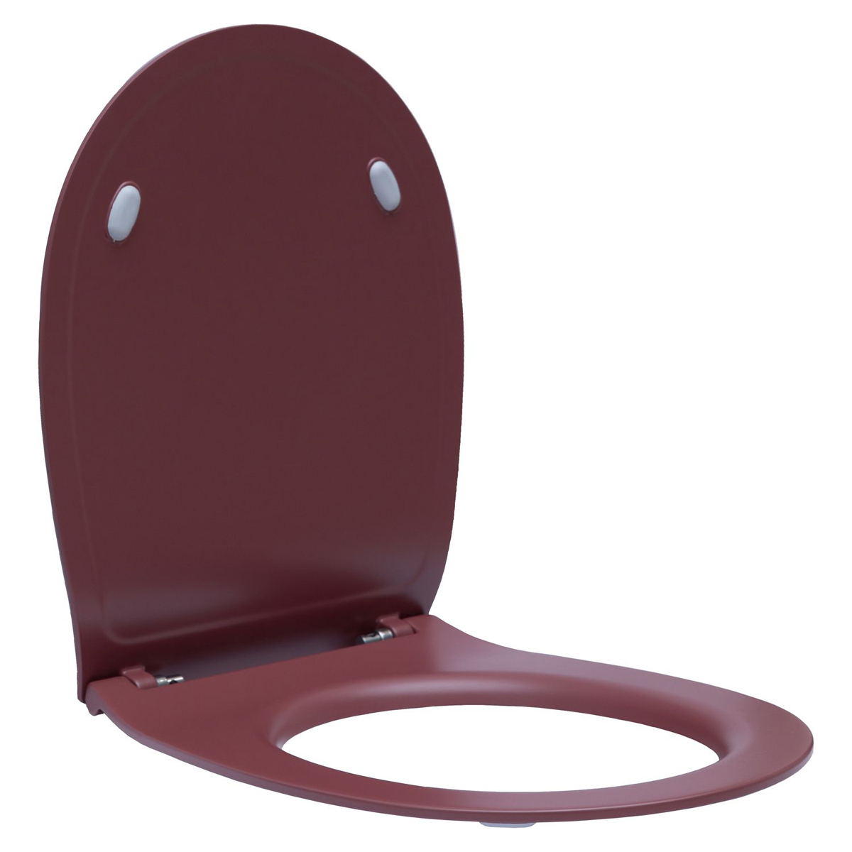 Сиденье для унитаза Allen Brau Fantasy Smartfix, Soft-Close 4.11005.BD, бордо