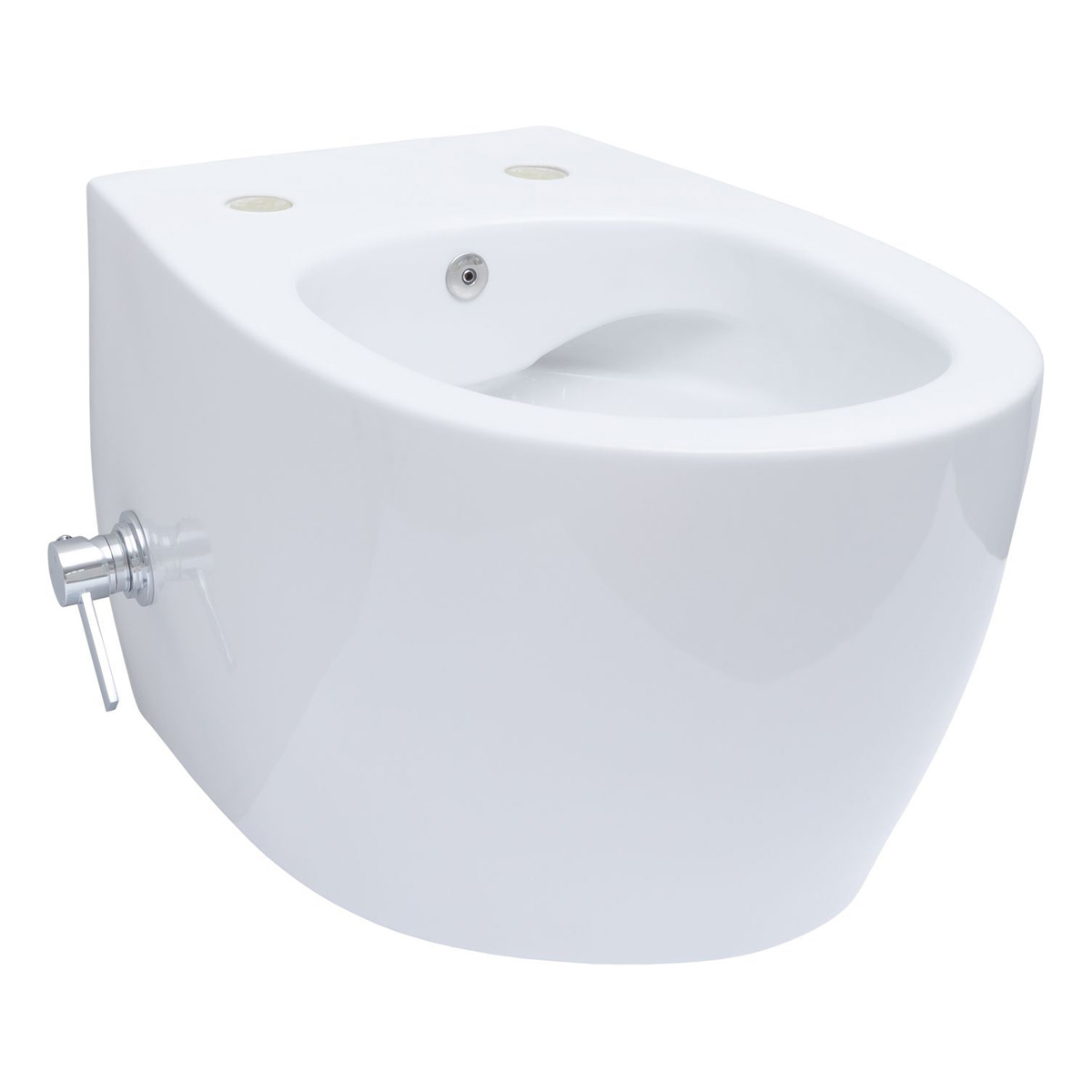 Унитаз подвесной Allen Brau Fantasy 4.11HC1.20 со смесителем, белый