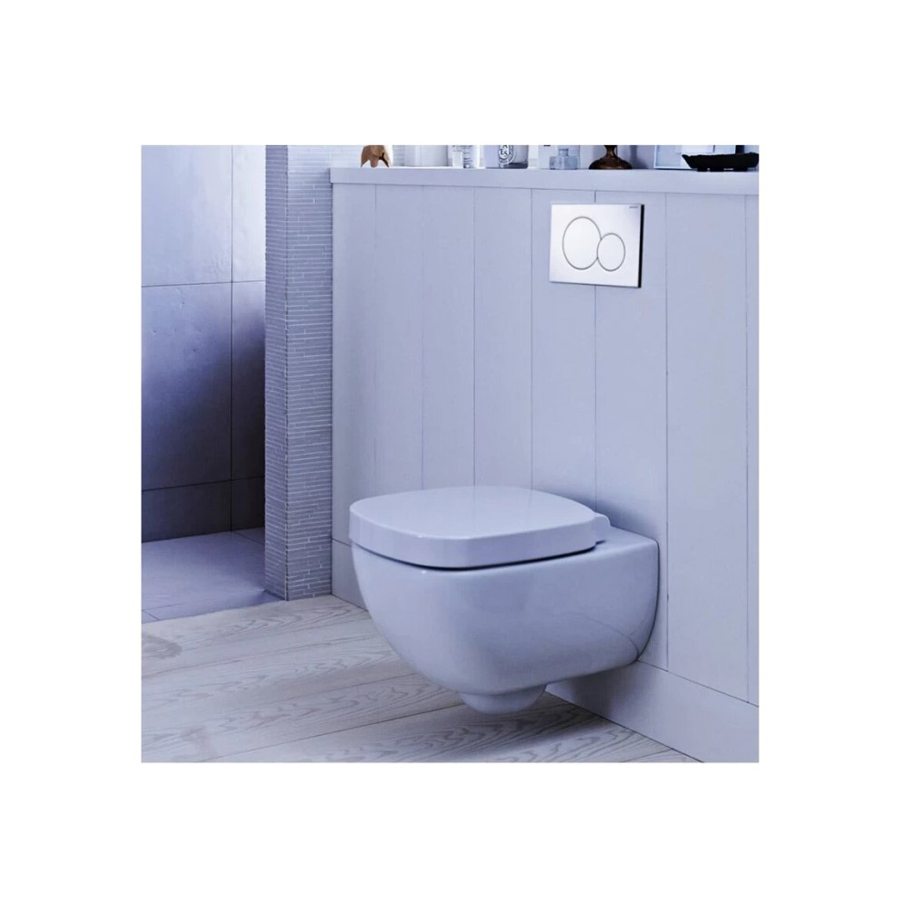 Клавиша смыва Geberit (Гэберит) Sigma 01, двойной смыв, 115.770.KA.5 Хром