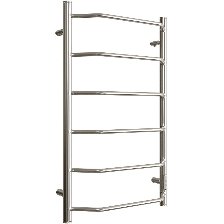 Полотенцесушитель электрический Двин (Dveen) E neo 80х50 см, К диммер полированный хром