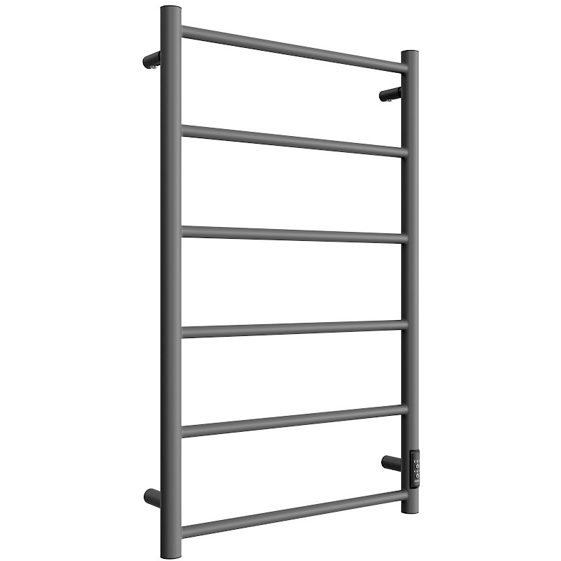 Полотенцесушитель электрический Двин (Dveen) J neo 80х50 см, без полки, К диммер графит