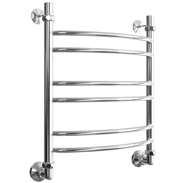 Полотенцесушитель водяной Двин (Dveen) L 60х50 см, без полки, 1х1/2″ К1 полированный хром